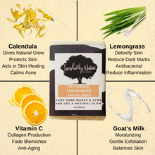 Calendula Lemongrass Facial Soap - Lavished by Nature - by Crystal Marie®