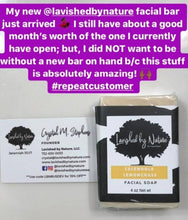 Calendula Lemongrass Facial Soap - Lavished by Nature - by Crystal Marie®