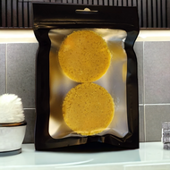 Orange Turmeric Salt Scrub Bar - Lavished by Nature - by Crystal Marie®