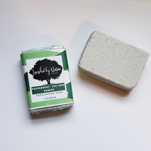 Peppermint Tea Tree Pumice Exfoliating Soap - Lavished by Nature - by Crystal Marie®