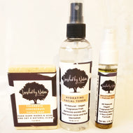 Calendula Lemongrass Full Facial Set - Lavished by Nature - by Crystal Marie®