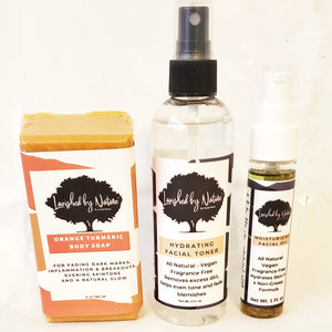 Orange Turmeric Skincare Set - Lavished by Nature - by Crystal Marie®