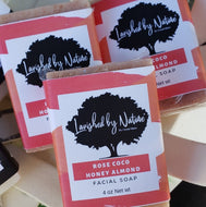 Rose Coco Honey Almond Facial Soap - Lavished by Nature - by Crystal Marie®